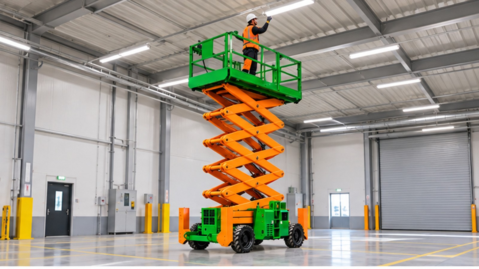 Rail Station Upgrade Week: Safer Scissor-Lift Access for Inspection Teams scene 1