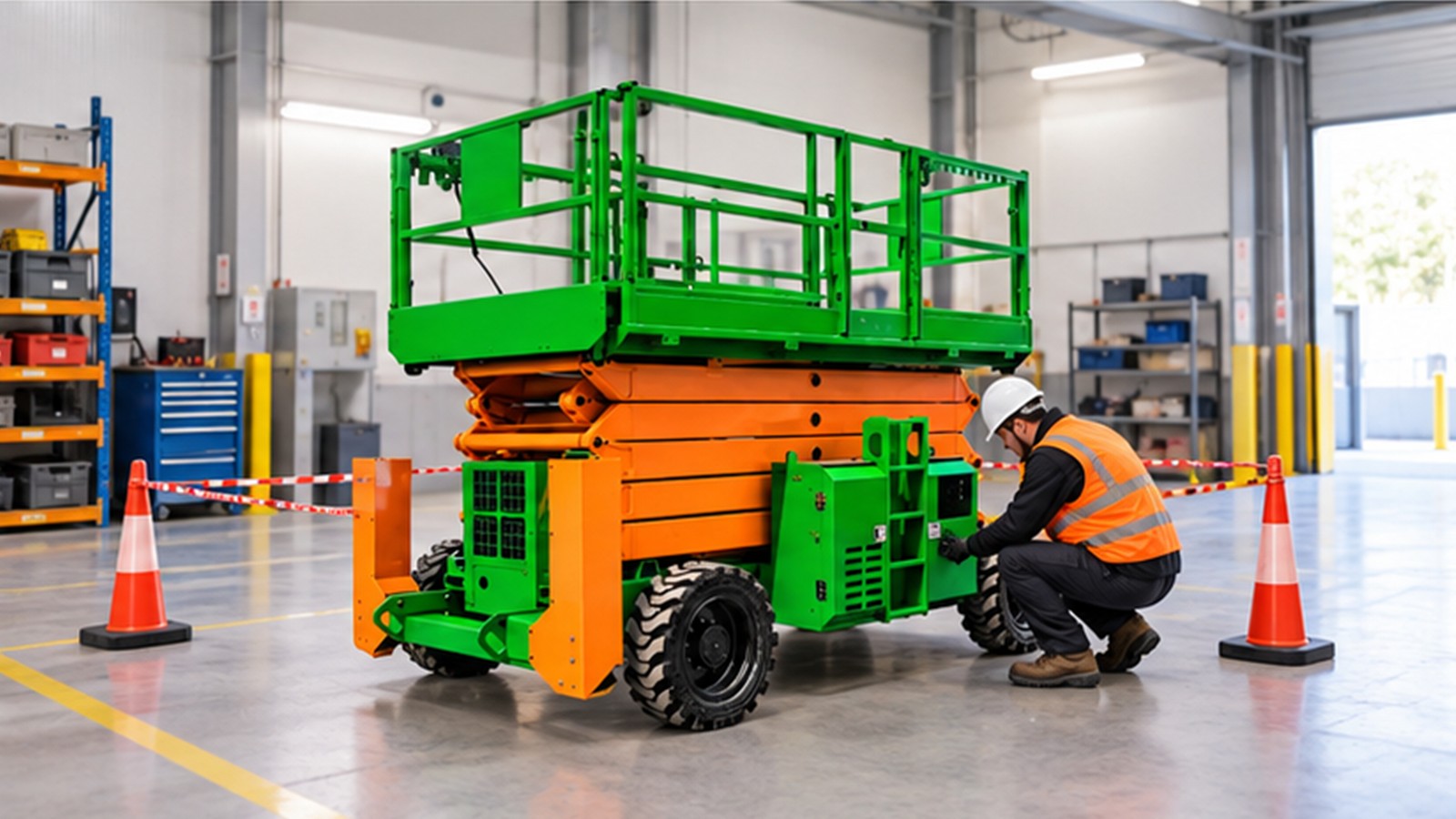 Rail Station Upgrade Week: Safer Scissor-Lift Access for Inspection Teams scene 3