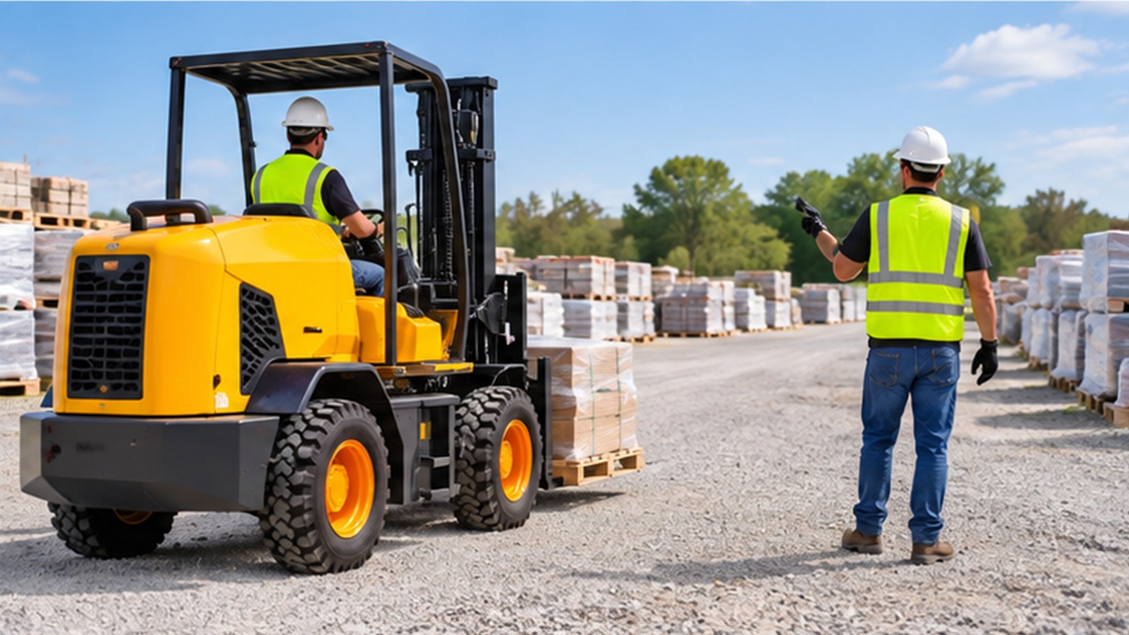 Intermodal Rail Yards: Ground-Condition Rules for Rough-Terrain Forklifts scene 3