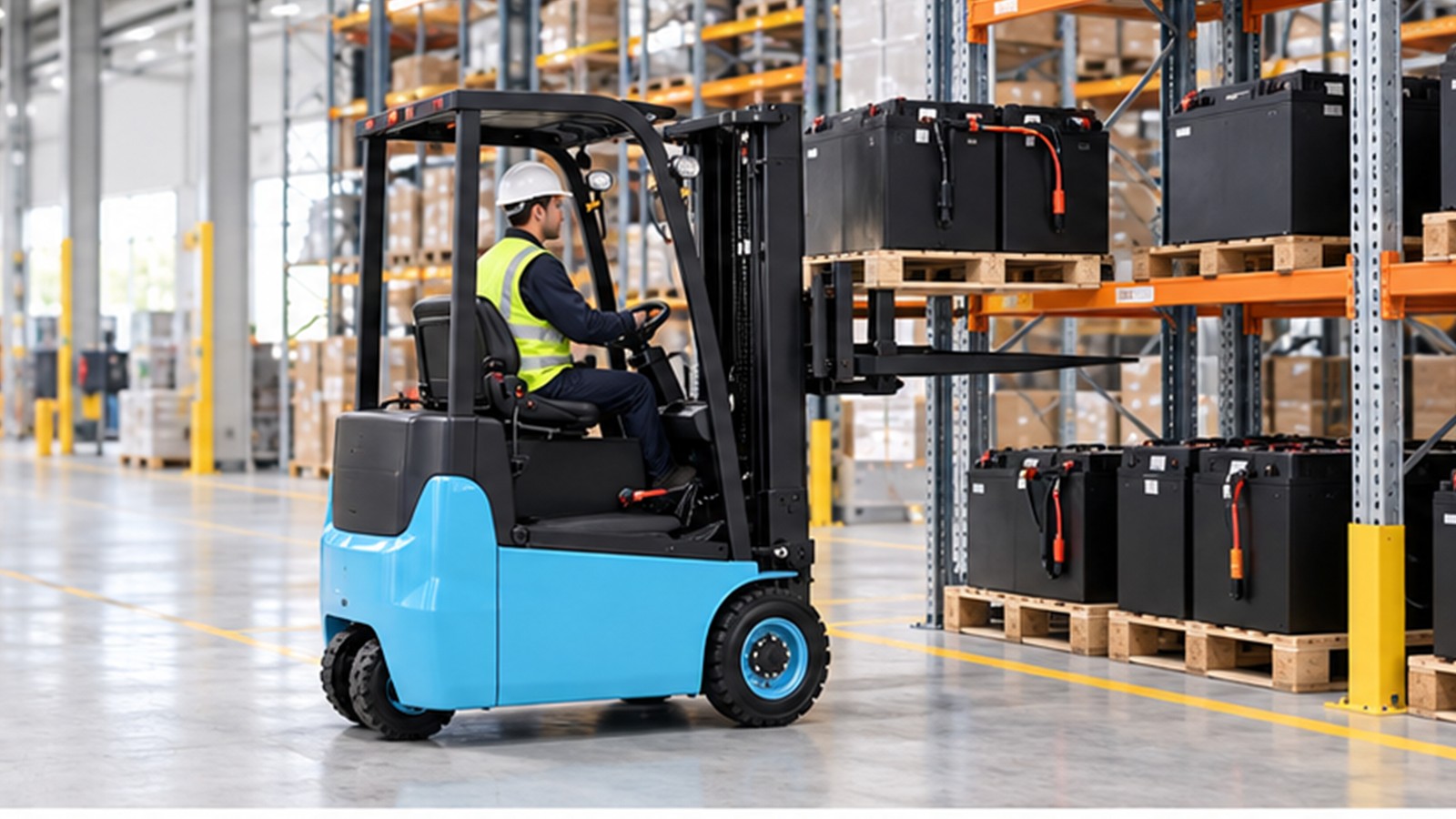 Battery Circularity in 2026: Electric Forklift Health Data That Matters scene 1