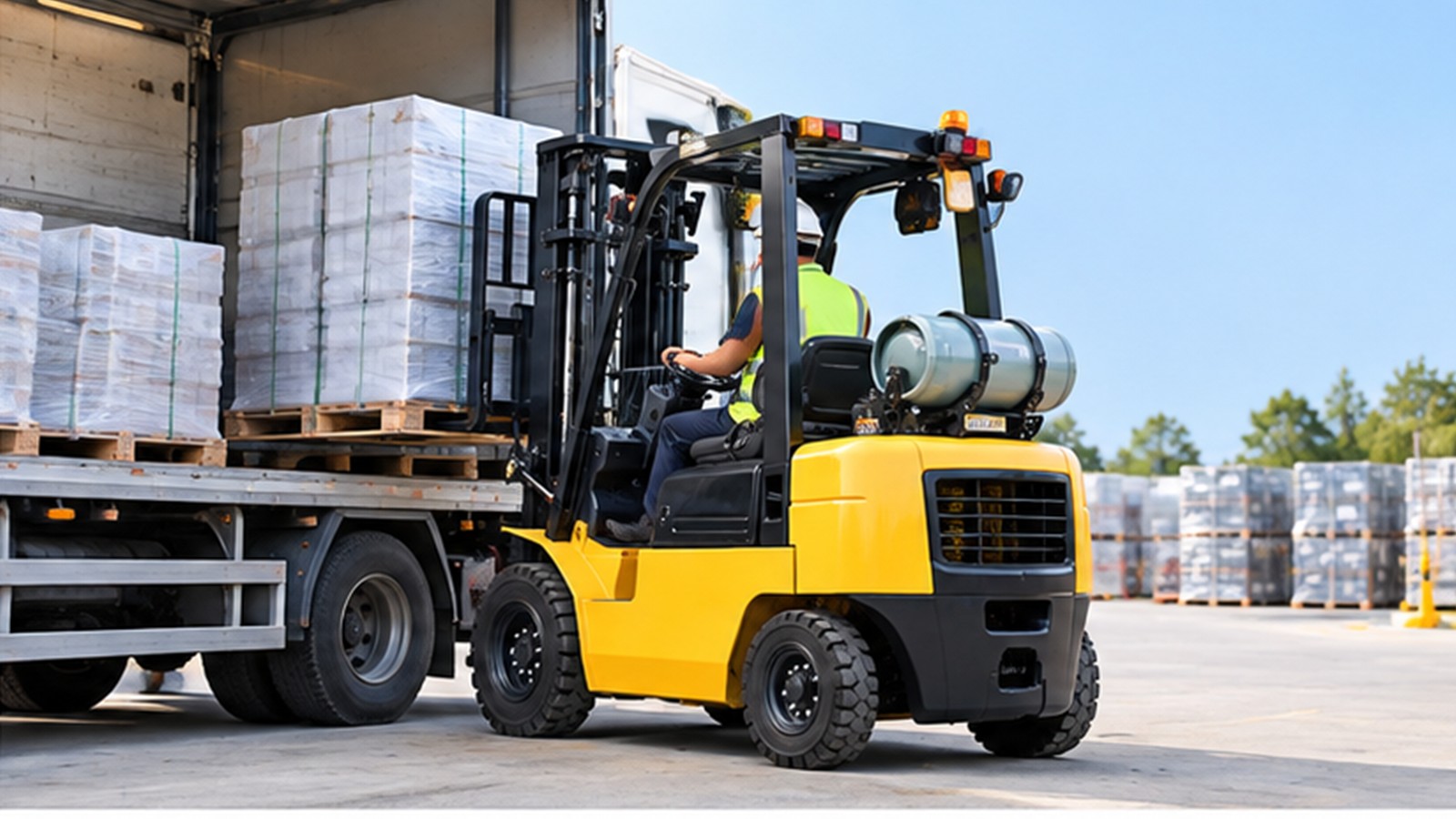 Fuel-Choice Resilience: Dual-Fuel Forklift Controls for Mixed Depot Shifts scene 1