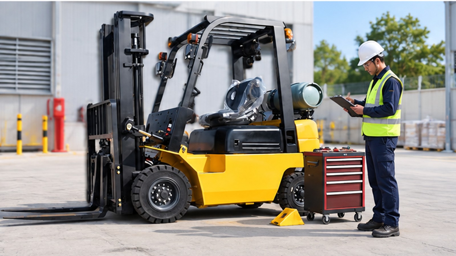 Fuel-Choice Resilience: Dual-Fuel Forklift Controls for Mixed Depot Shifts scene 3