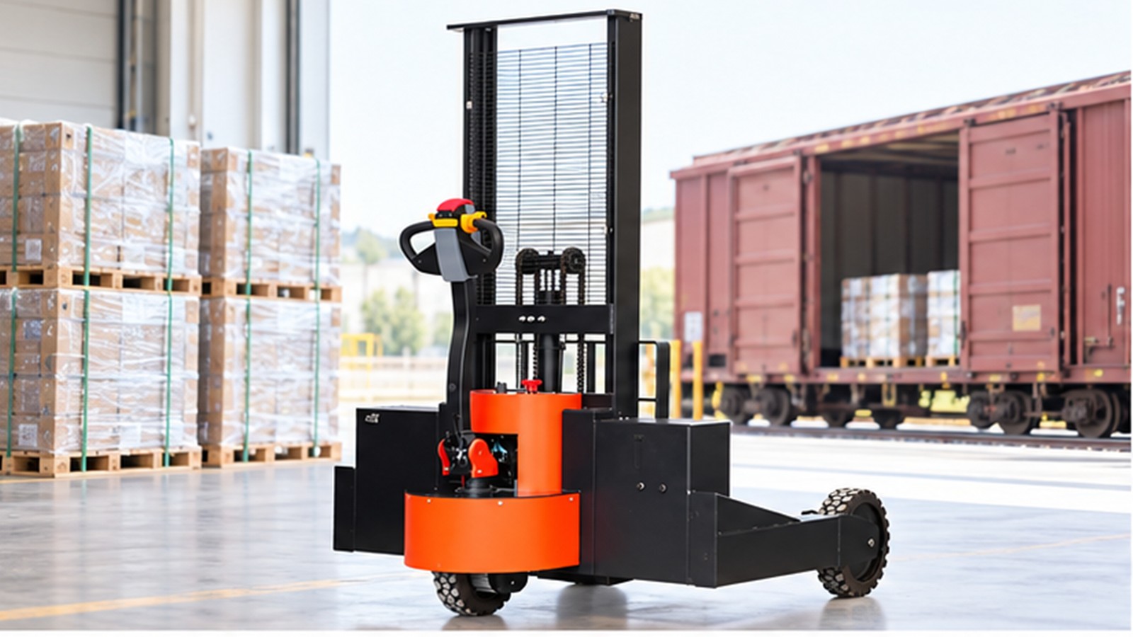 Digital Rail Freight Today: Electric Stacker Chain-of-Custody Controls