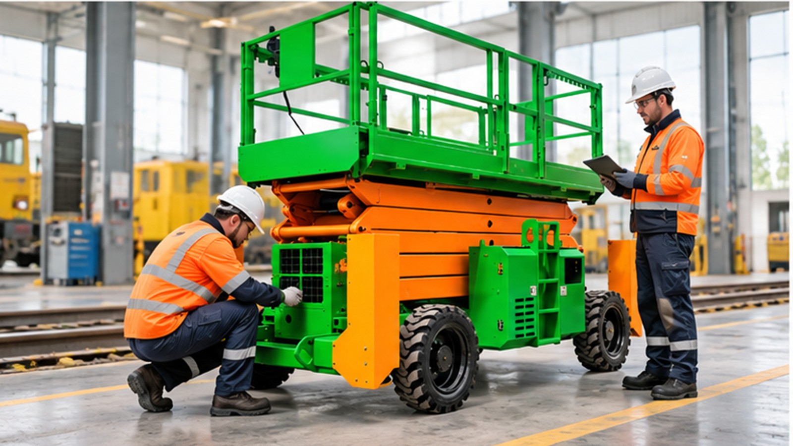 AI Asset Health: Predictive MEWP Maintenance for Rail Facilities scene 2