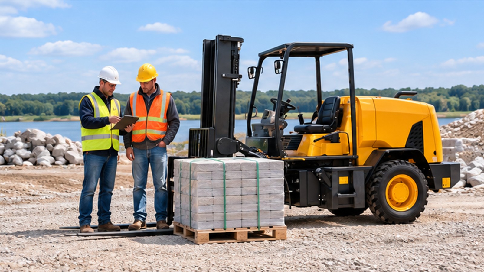 Climate-Ready Projects: Rough-Terrain Forklifts for Resilient Infrastructure Sites scene 3