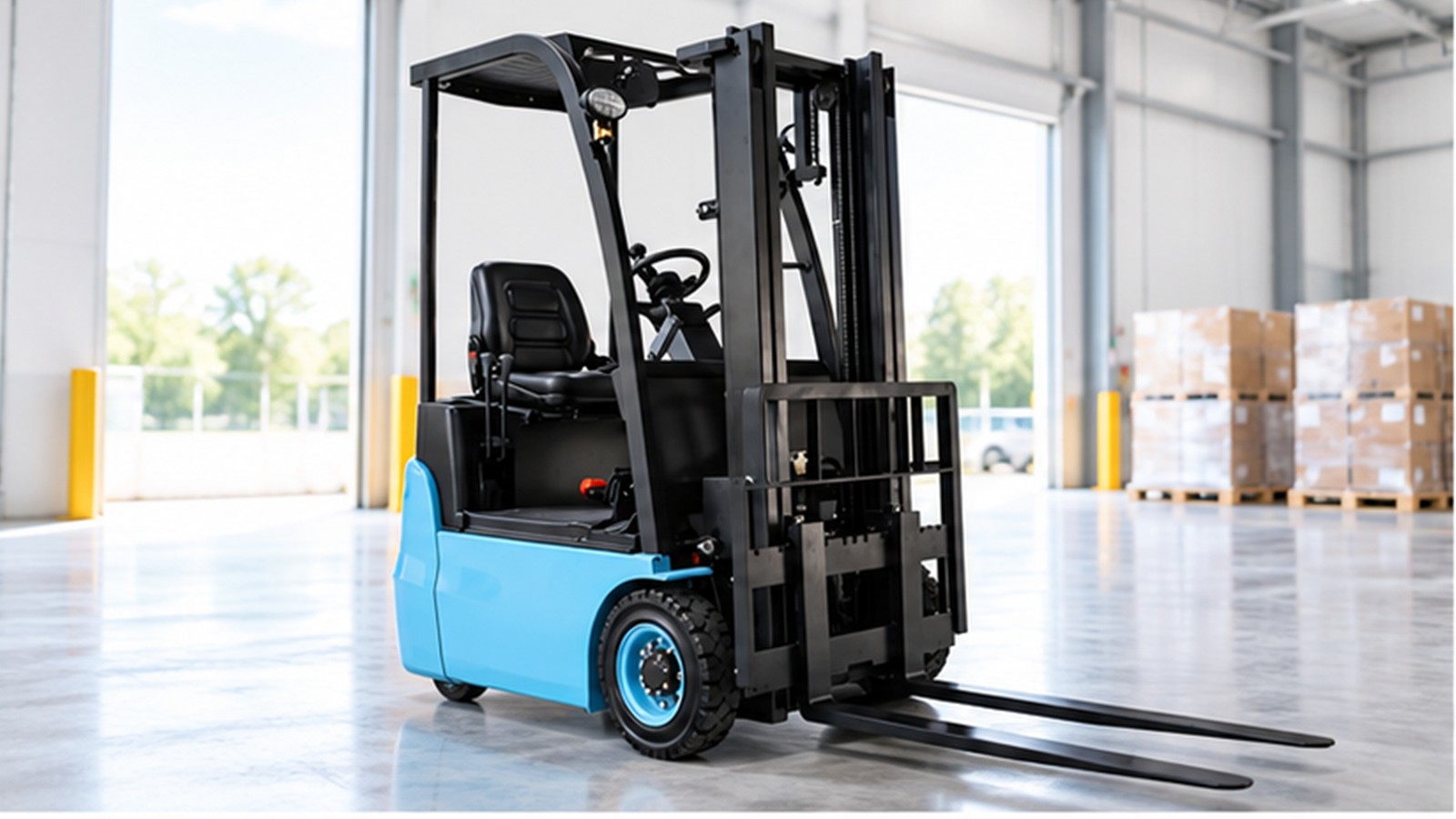 Energy-Efficient Mobility Week: Smart Charging for Electric Forklift Fleets