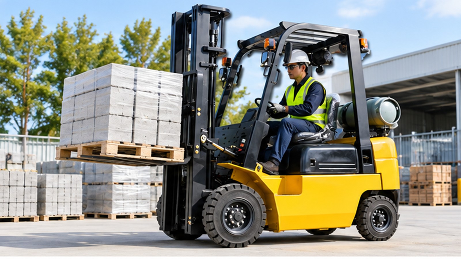 Depot Energy Contingency: Dual-Fuel Forklift Drills Without Safety Shortcuts scene 1