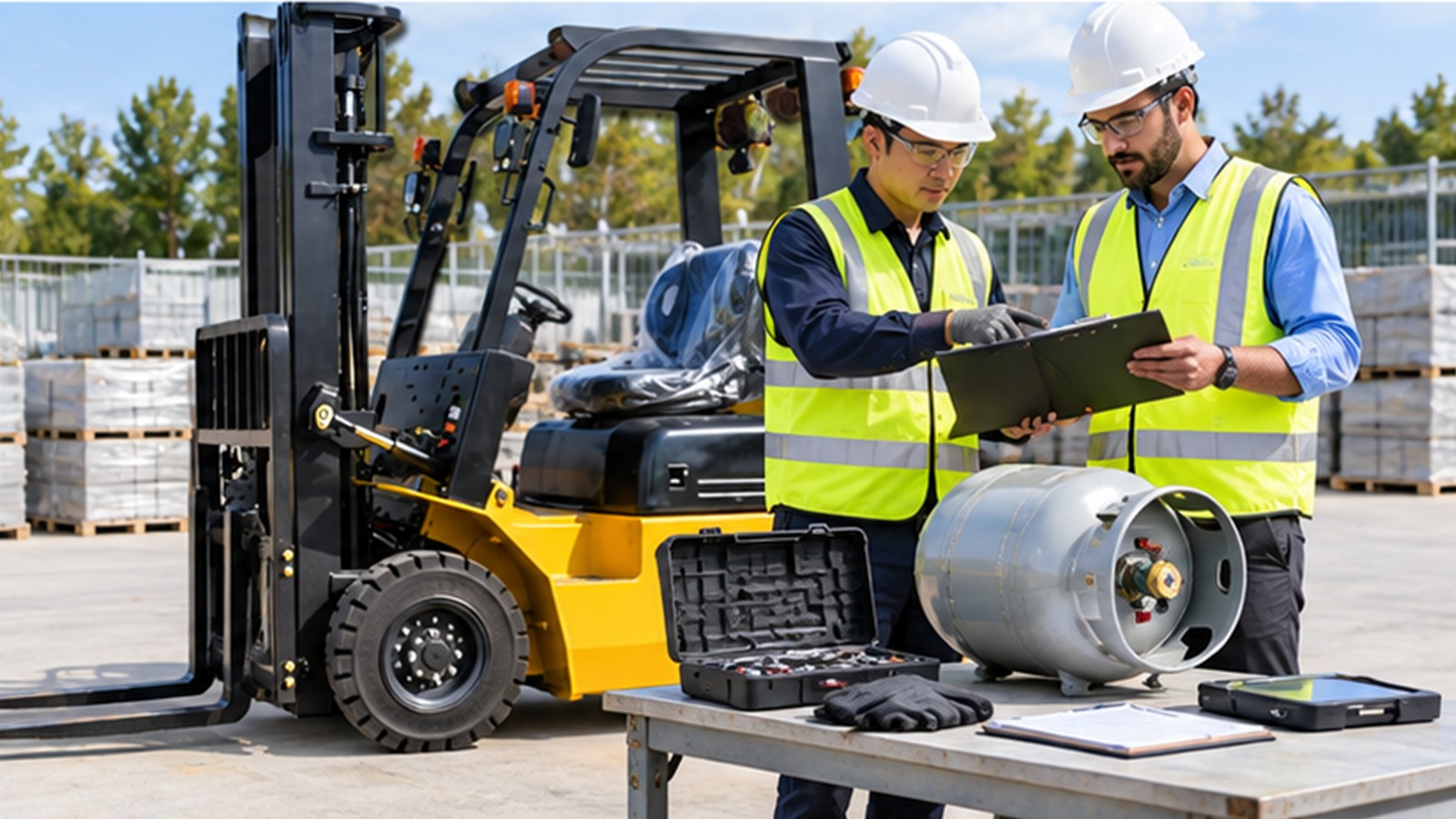 Depot Energy Contingency: Dual-Fuel Forklift Drills Without Safety Shortcuts scene 3