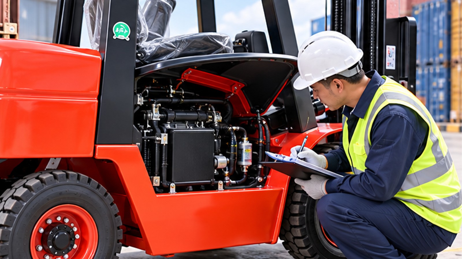 Open Data for Seamless Logistics: Forklift Handoffs Across Freight Modes scene 2