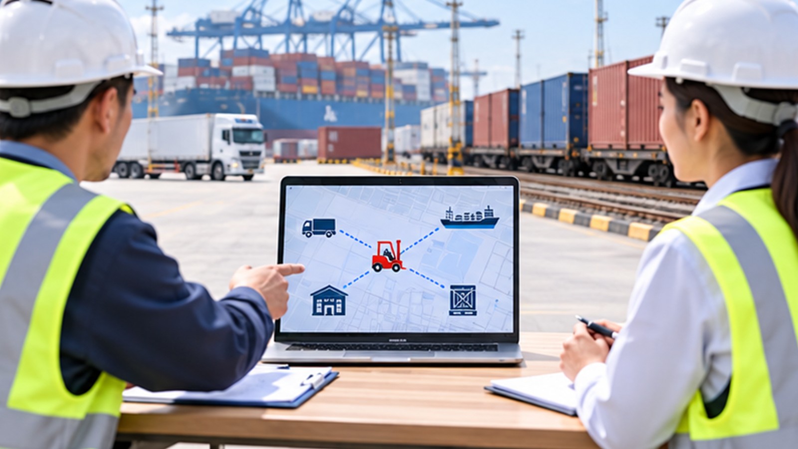 Open Data for Seamless Logistics: Forklift Handoffs Across Freight Modes scene 3