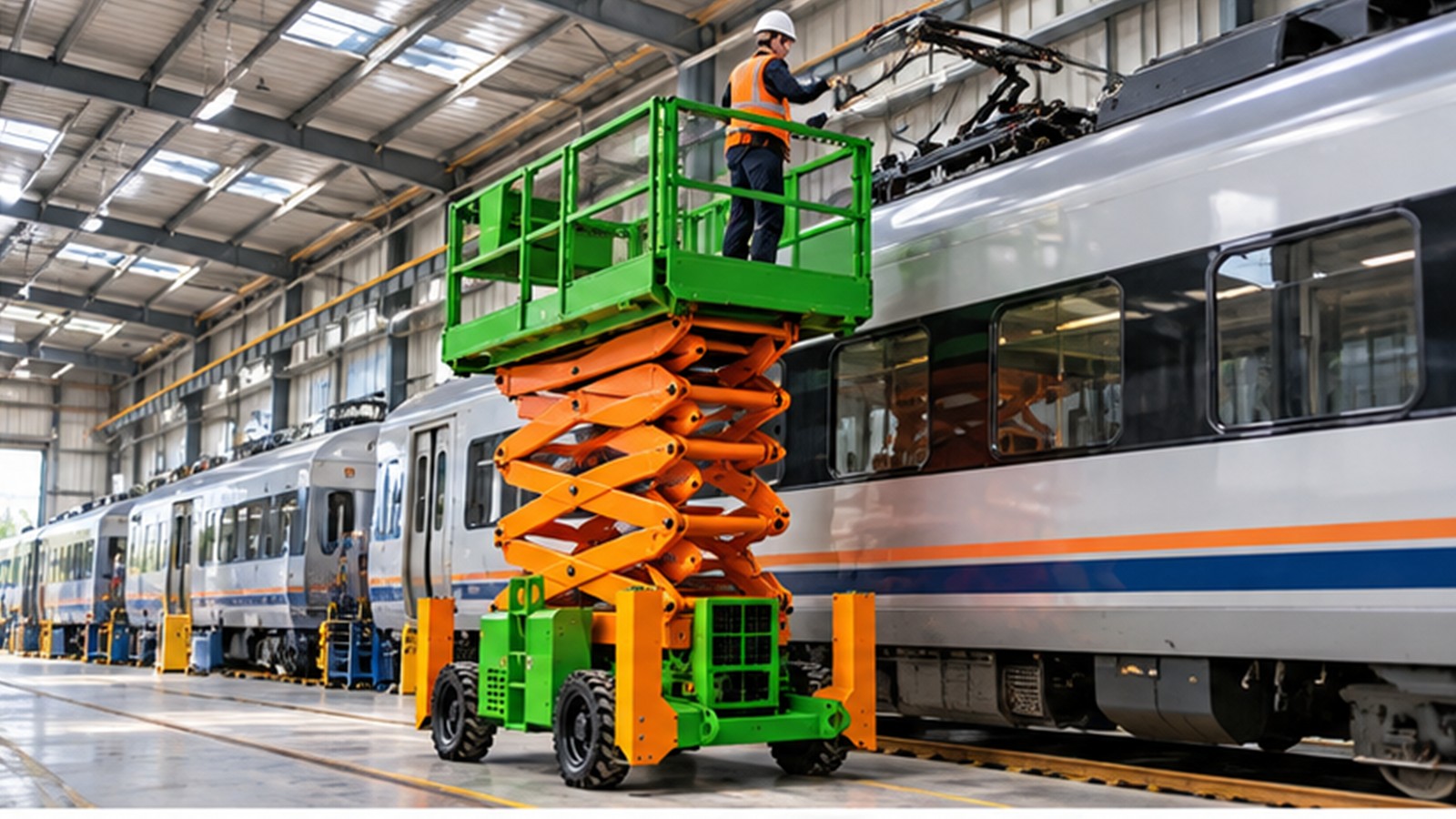 Connected Inspection Records: Smarter MEWP Maintenance in Rail Workshops scene 1