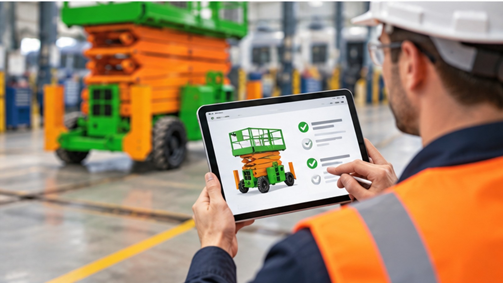 Connected Inspection Records: Smarter MEWP Maintenance in Rail Workshops scene 3