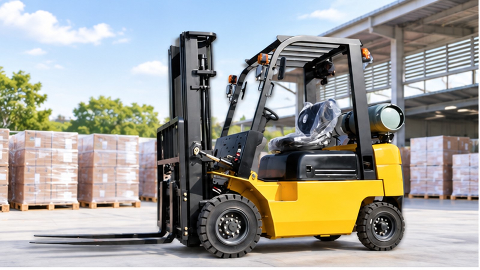Customer-Oriented Rail Freight: Dual-Fuel Forklift Continuity at Consolidation Depots