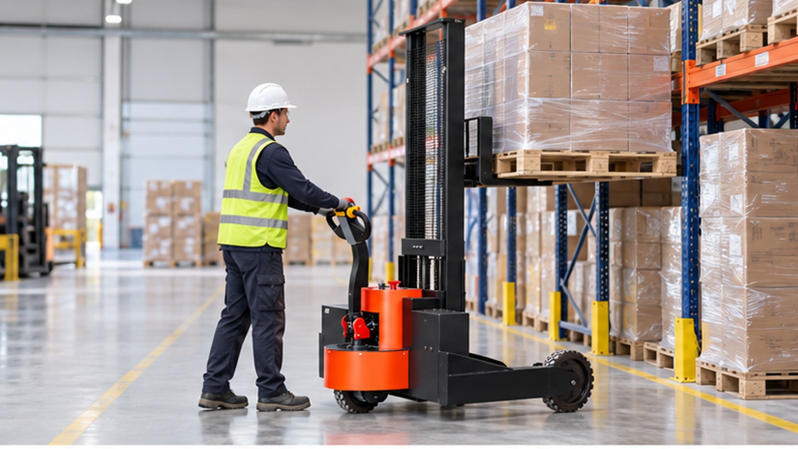 Safety Data That Works: Prioritizing Electric Stacker Risks in Busy Warehouses scene 1