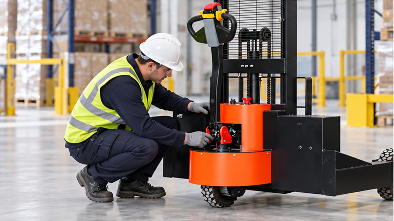 Safety Data That Works: Prioritizing Electric Stacker Risks in Busy Warehouses scene 2
