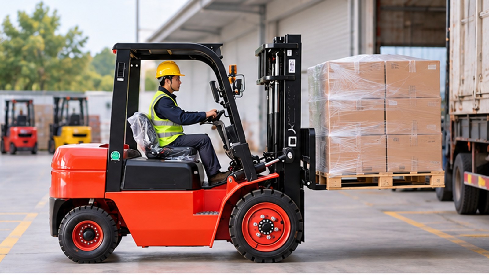 AI and Robotics Tours: Safe Zone Design for Mixed Forklift Fleets scene 1