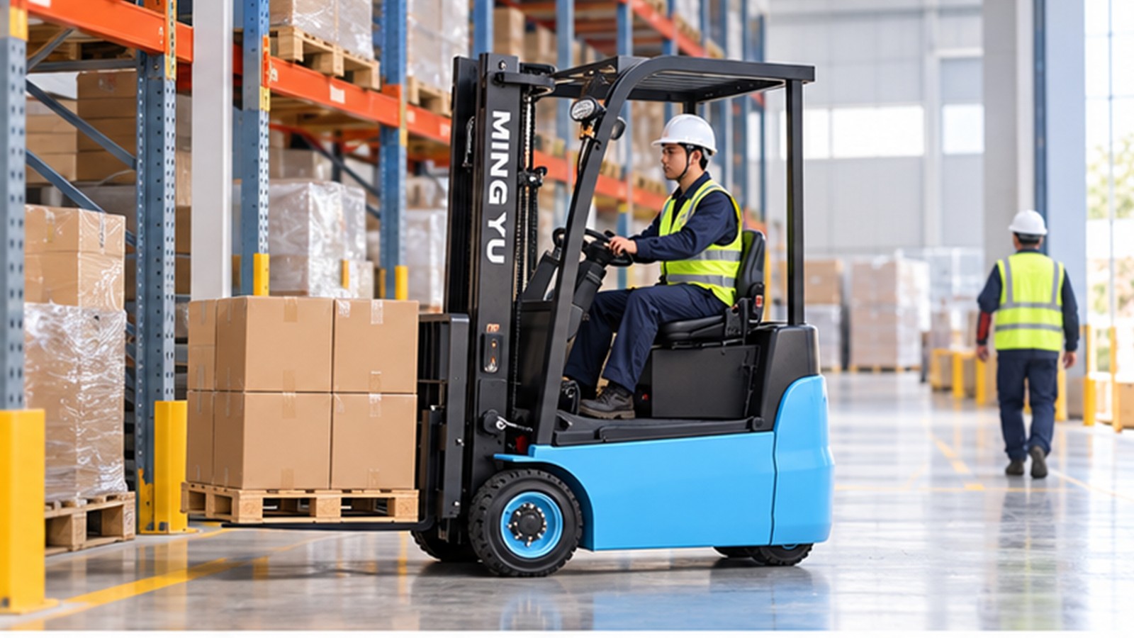 AI Energy Optimization: Assigning Electric Forklift Tasks Without Chasing a Dashboard scene 1