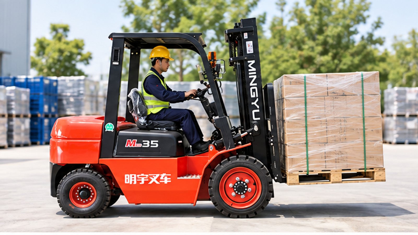 Digital Return-to-Service: Faster, Transparent Diesel Forklift Maintenance Approval scene 1