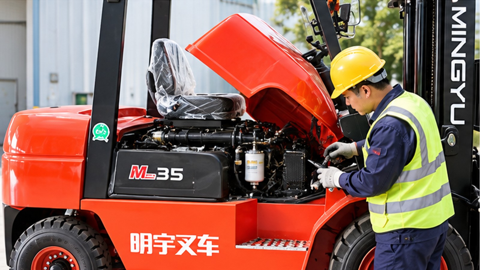 Digital Return-to-Service: Faster, Transparent Diesel Forklift Maintenance Approval scene 2