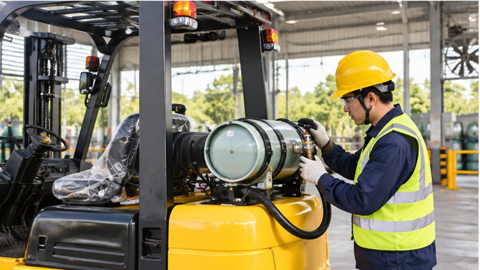 Data Supports Safety, People Own It: Dual-Fuel Forklift Changeover Accountability scene 2
