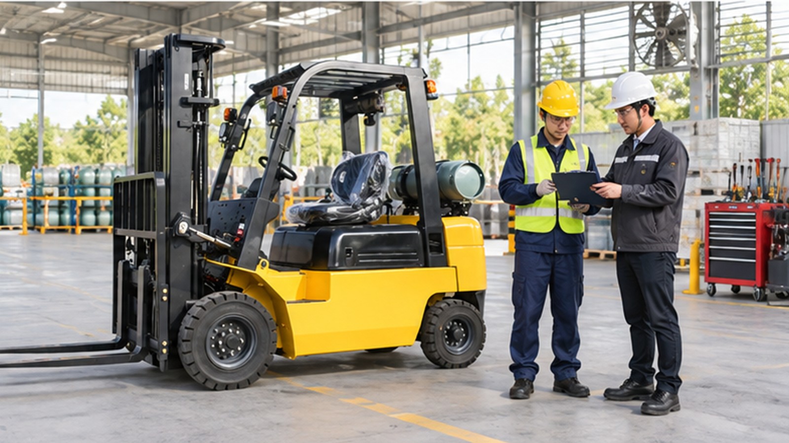 Data Supports Safety, People Own It: Dual-Fuel Forklift Changeover Accountability scene 3