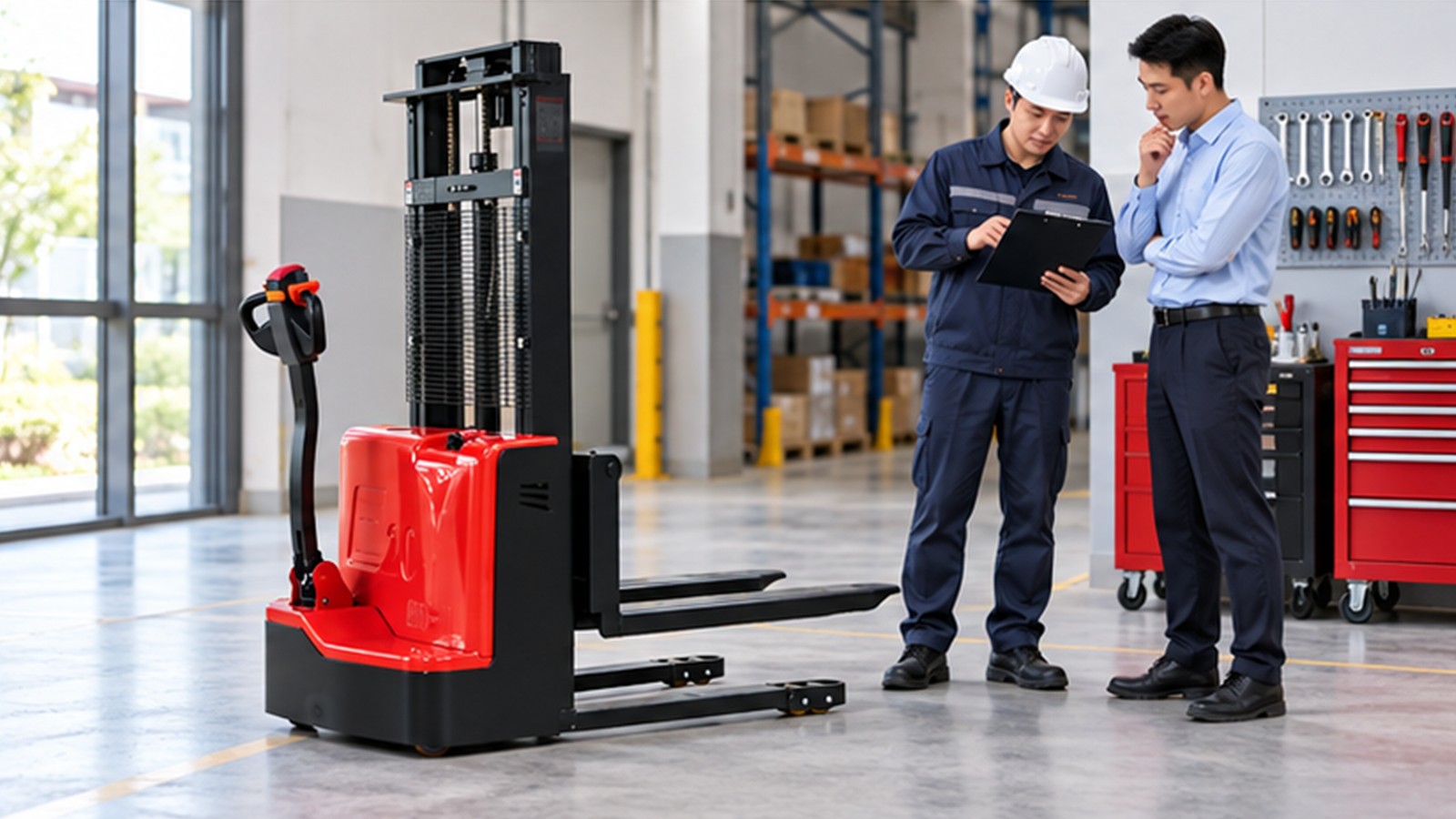 After InnoTrans 2026: Turning Electric Stacker Ideas into a 30-Day Warehouse Plan scene 3