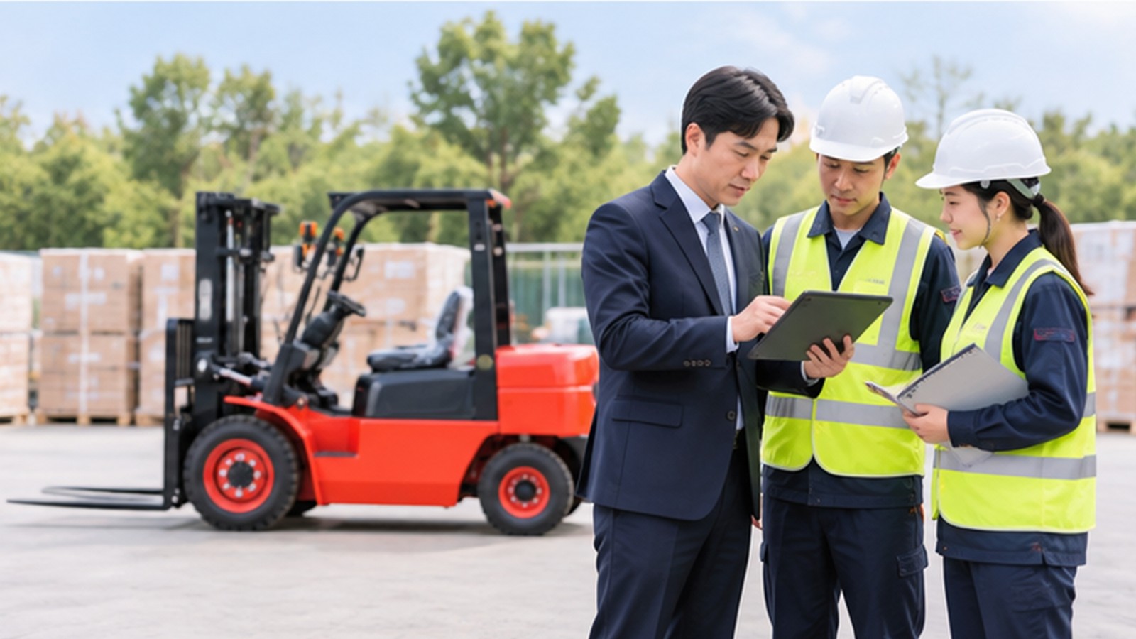 From World Premiere to Warehouse Pilot: A Forklift Innovation Governance Guide scene 3