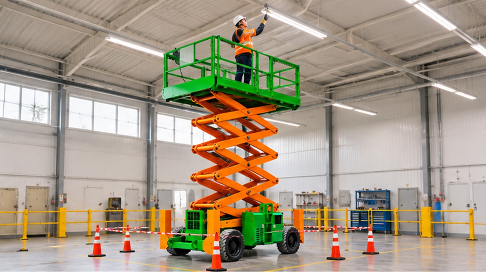 Post-Show Maintenance Review: Safer MEWP Inspections for Rail Workshops scene 1