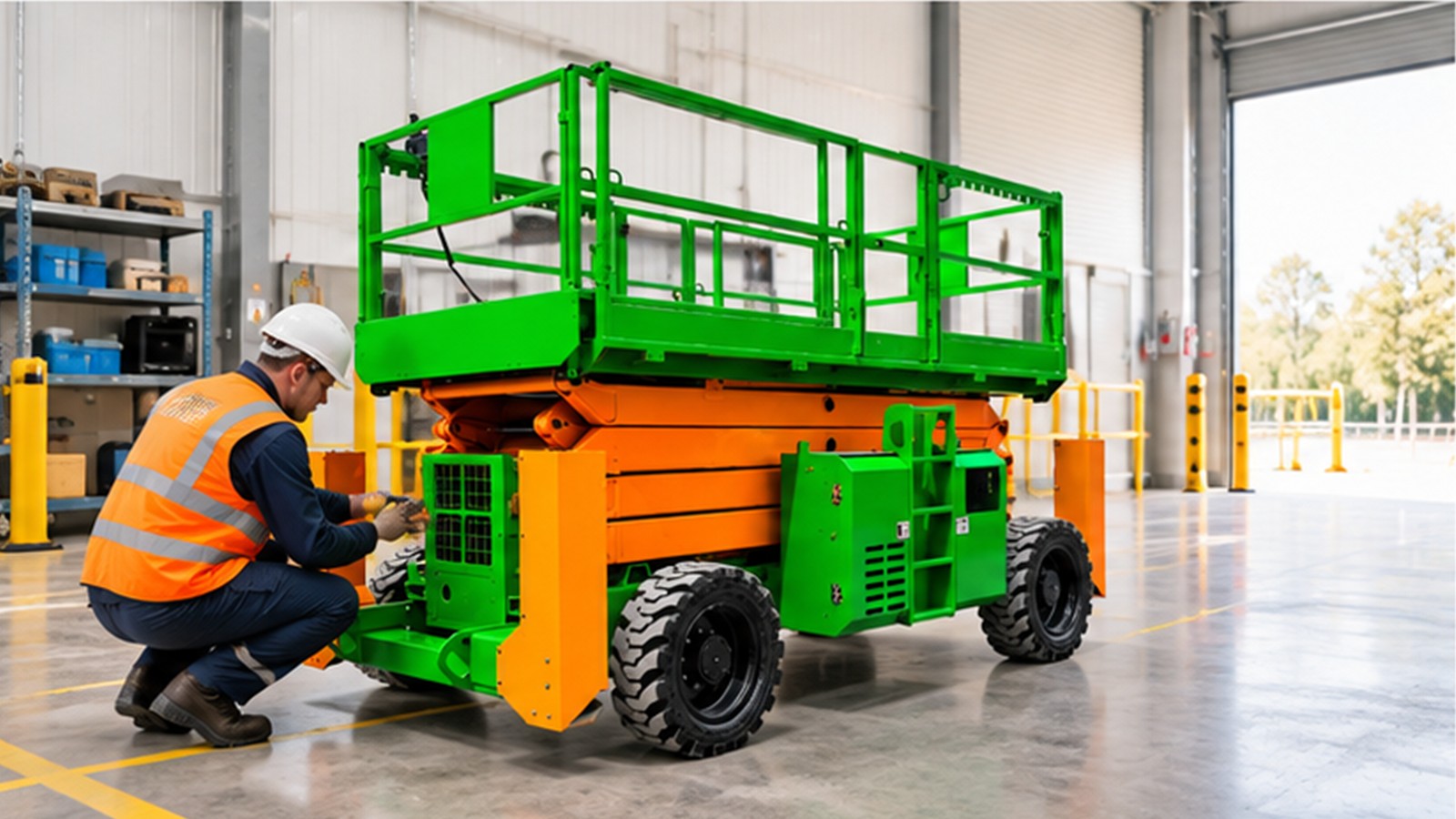 Post-Show Maintenance Review: Safer MEWP Inspections for Rail Workshops scene 2
