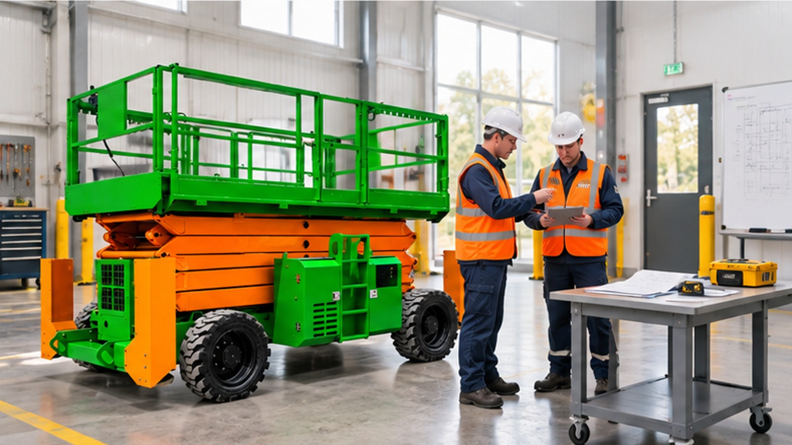 Post-Show Maintenance Review: Safer MEWP Inspections for Rail Workshops scene 3