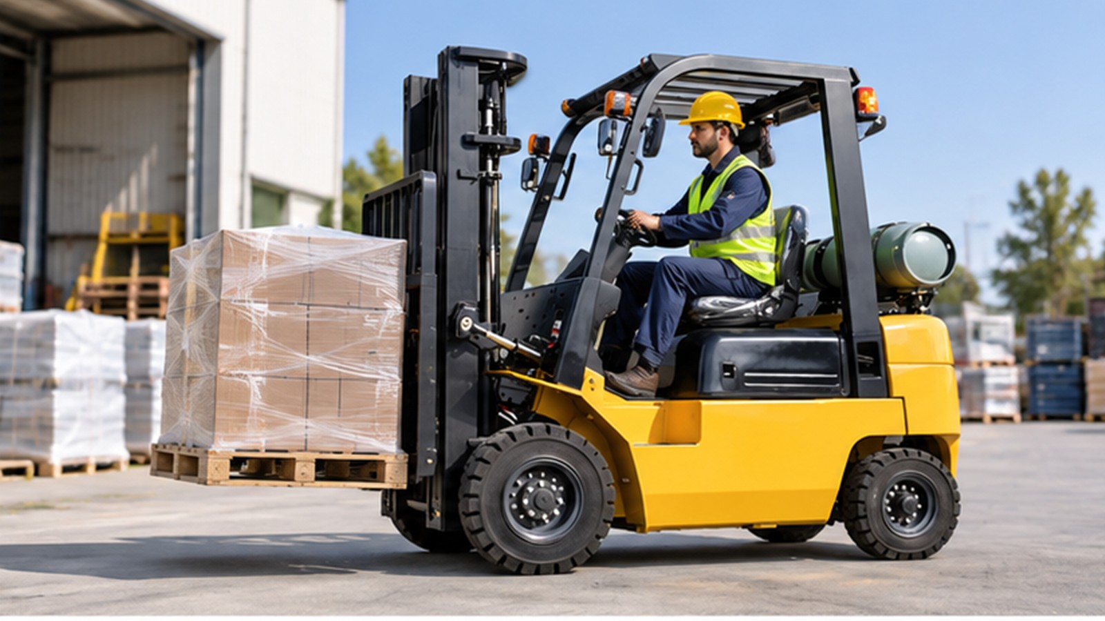 Alternative-Fuel Decision Matrix: When Dual-Fuel Forklifts Fit the Depot scene 1