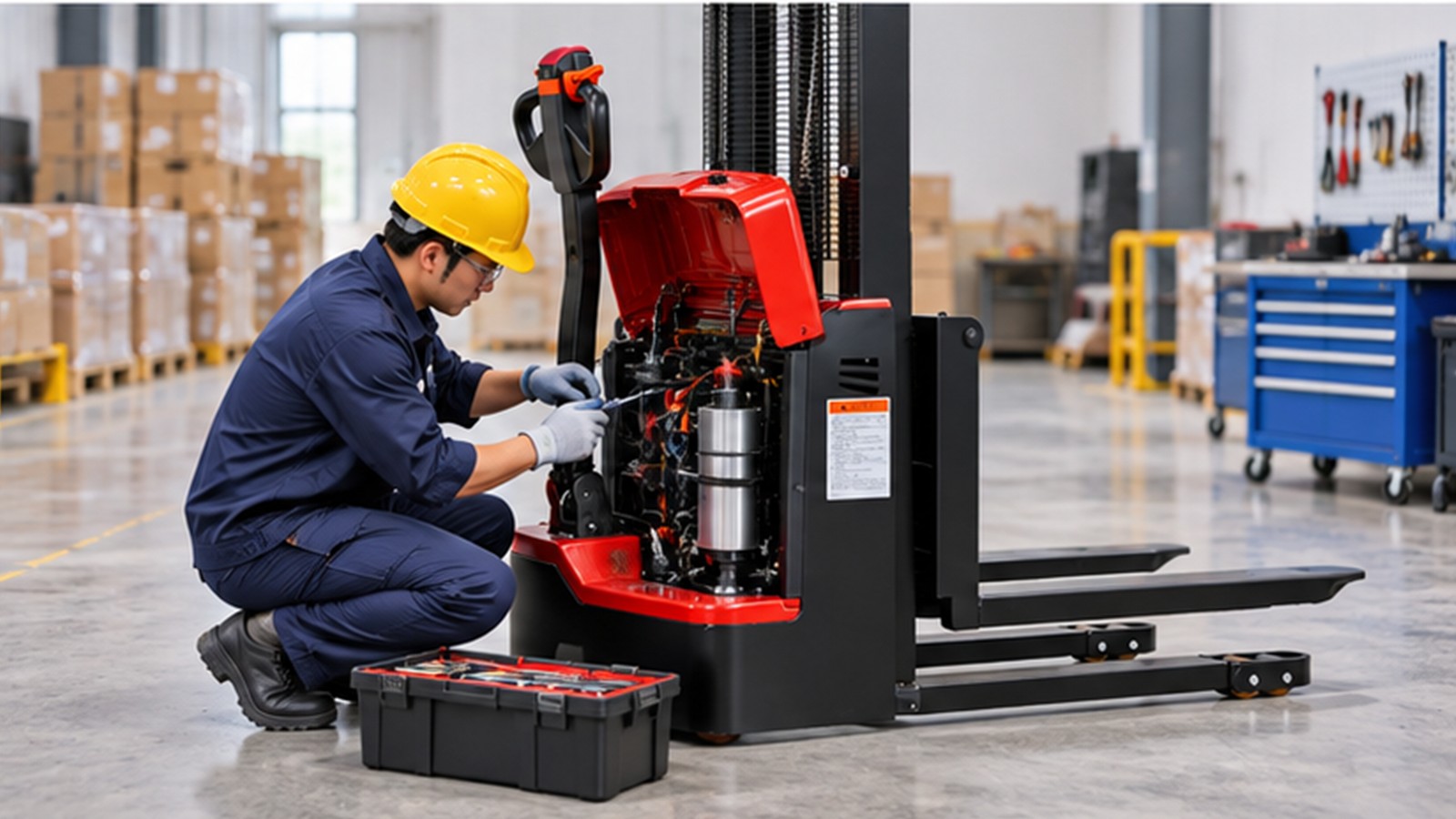 Golden Week to Q4: An Electric Stacker Inventory Readiness Playbook scene 3