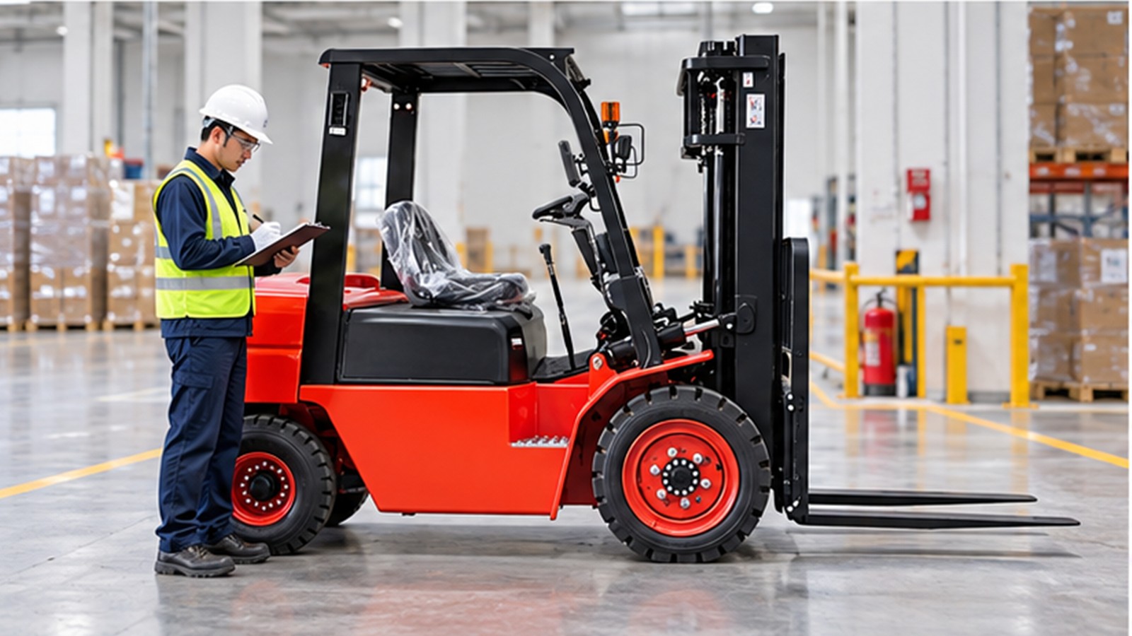 Updated Warehouse Inspections: A Forklift Safety Readiness Checklist for Peak Season scene 2