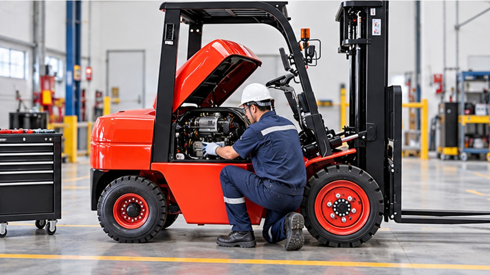 Updated Warehouse Inspections: A Forklift Safety Readiness Checklist for Peak Season scene 3