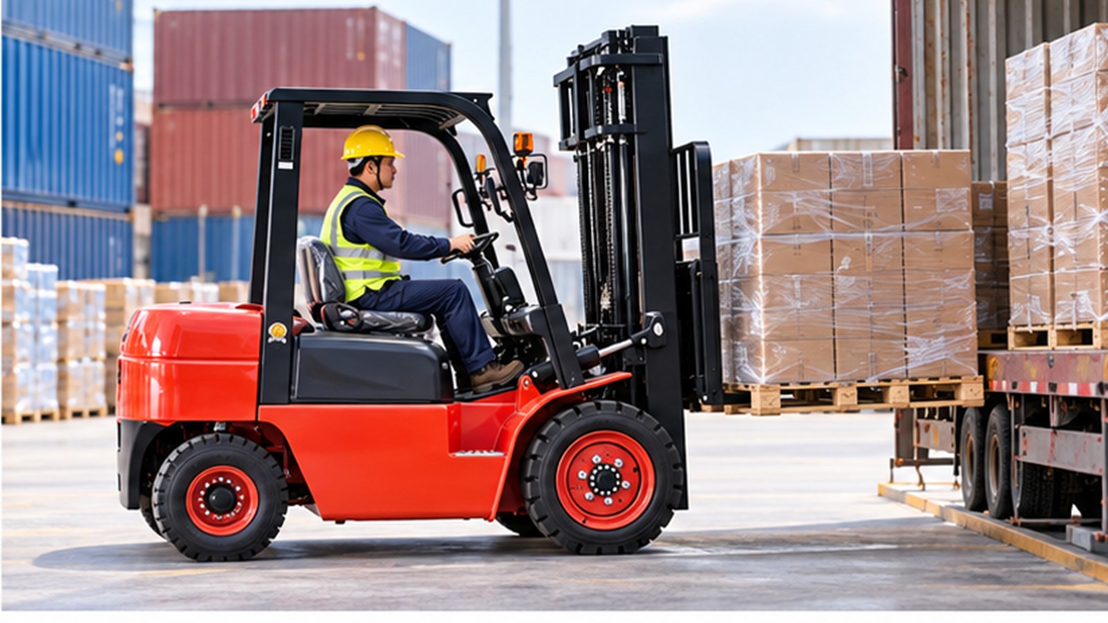 Peak-Season Depot Pressure: A Diesel Forklift Idle-Reduction and Uptime Plan scene 1