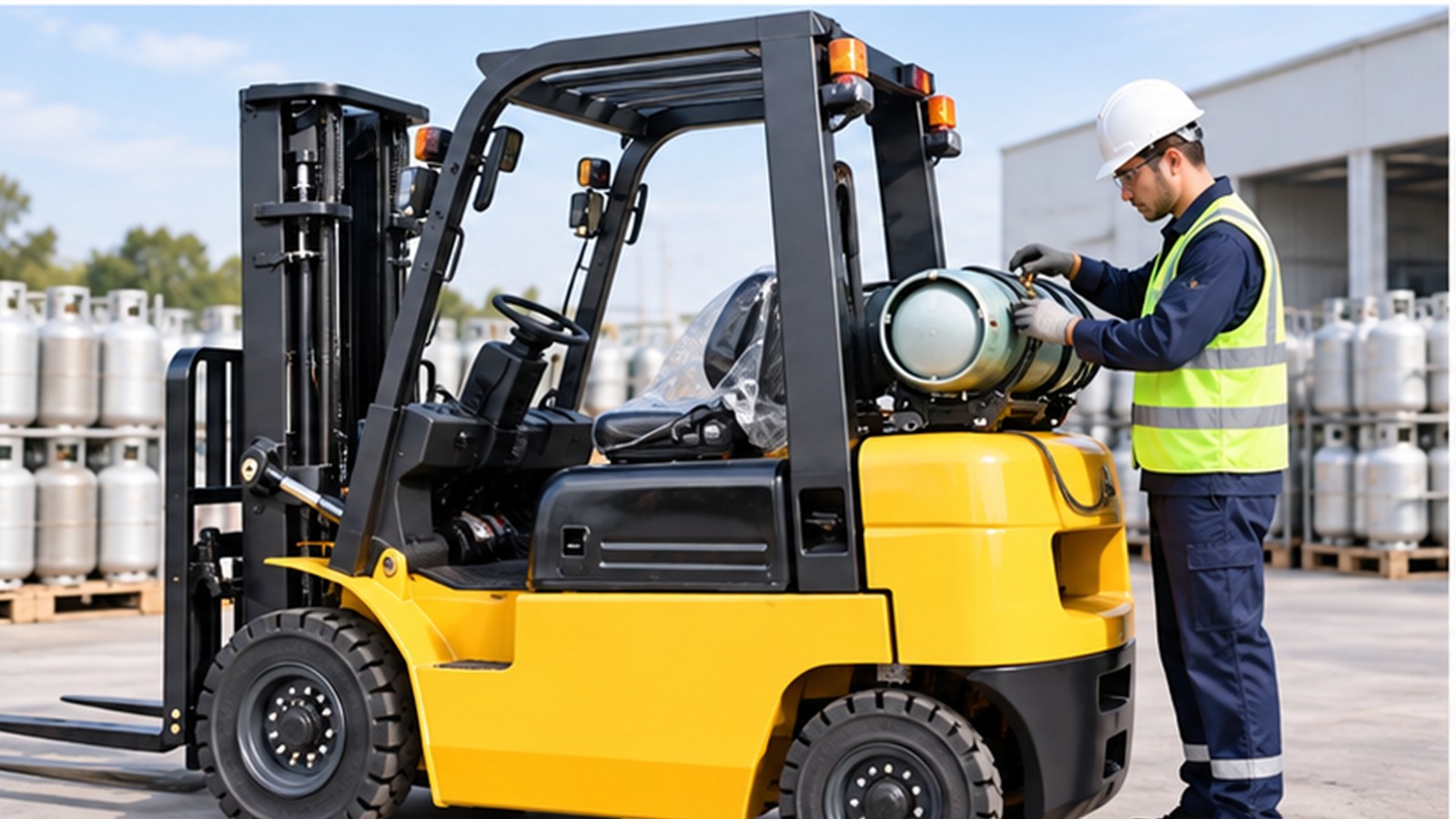 Fuel-Supply Continuity: A Dual-Fuel Forklift Cylinder Quality and Changeover Audit scene 2