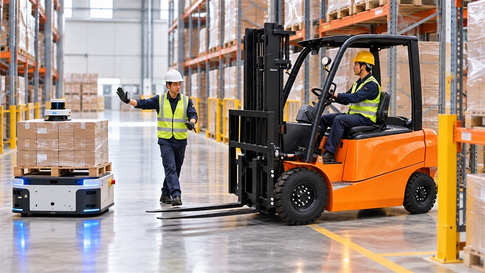 B60 heavy-duty lithium electric forklift operating scenario