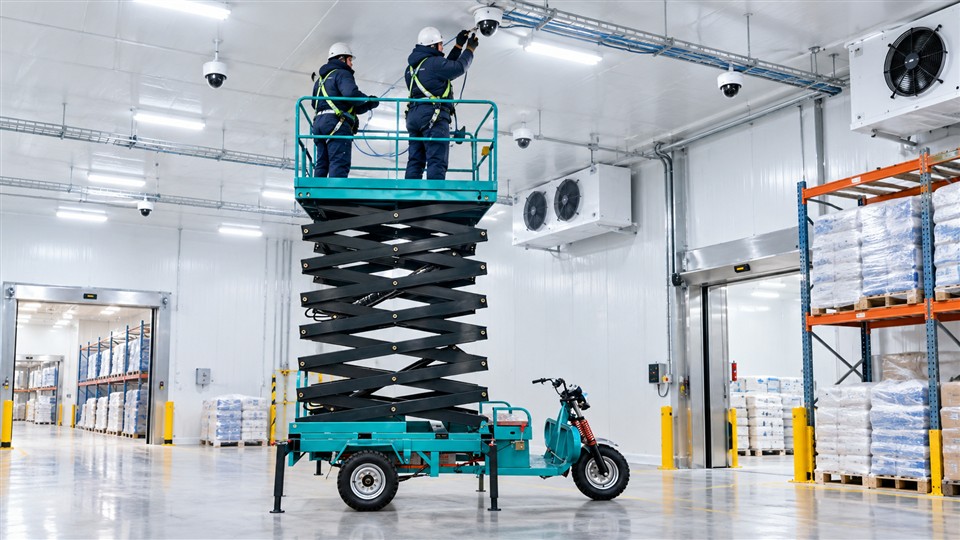 ZG-DZ-10SD aluminum alloy lift material handling application