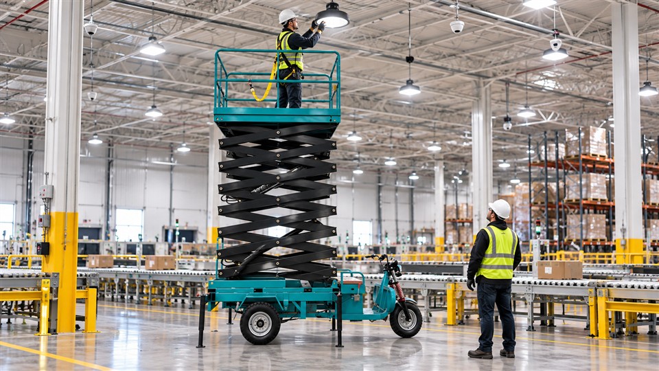 ZG-ZX14 lift operation platform operating scenario