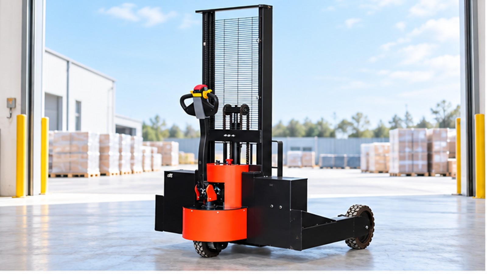 After Golden Week: A Controlled Electric Stacker Restart Sequence for Warehouses