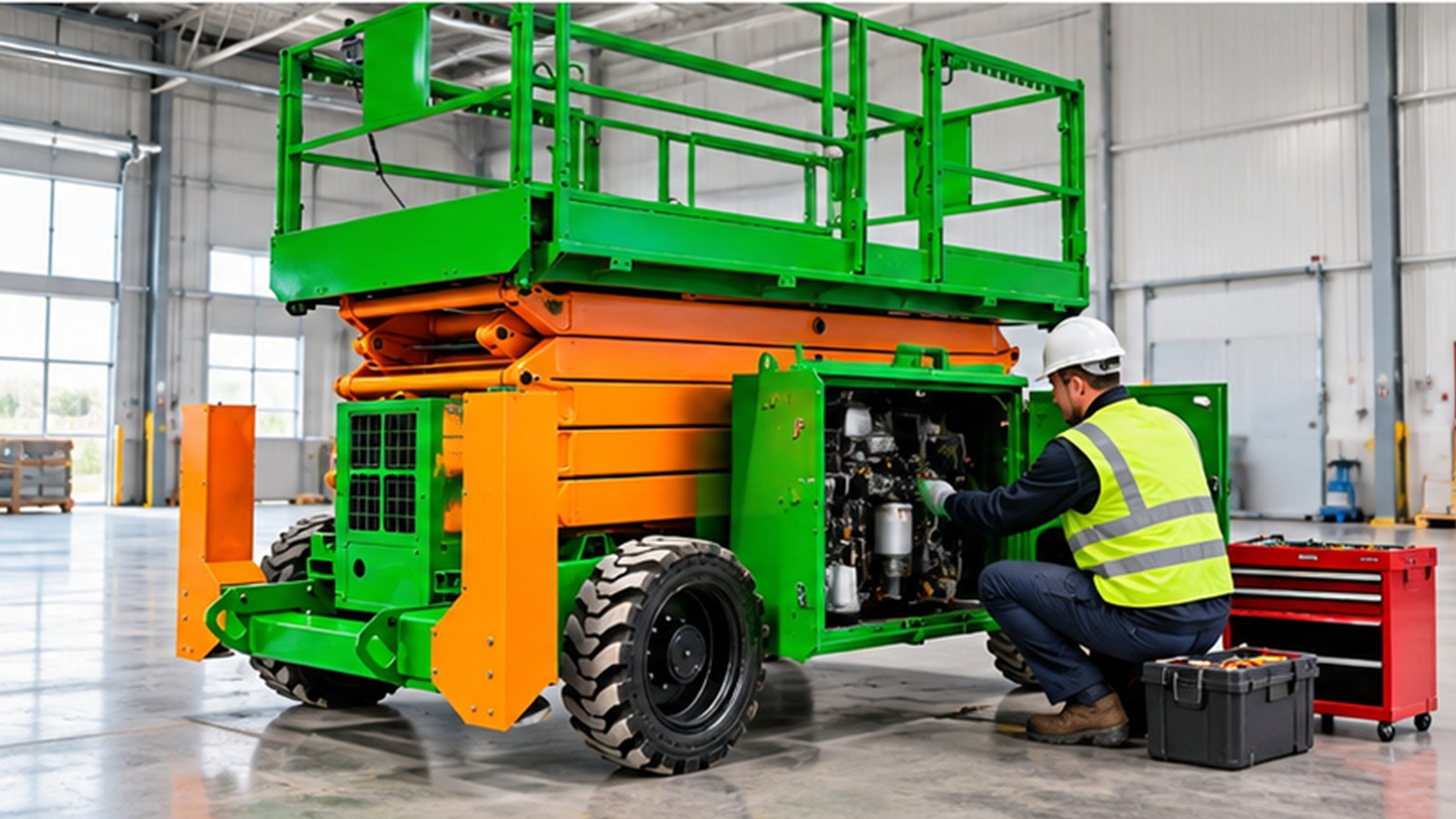 Pre-Winter Facility Checks: Safer Scissor-Lift Access for Roofs, Lights and Ventilation scene 3