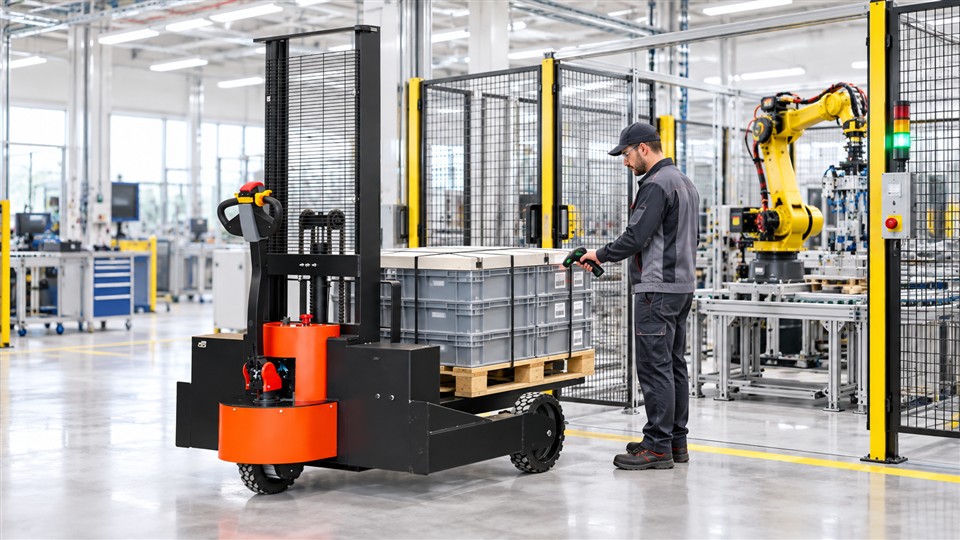 ZG-MYCPDB counterbalanced stacker operating scenario