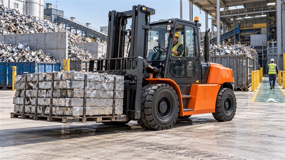 CPCD50K 5-ton diesel forklift material handling application