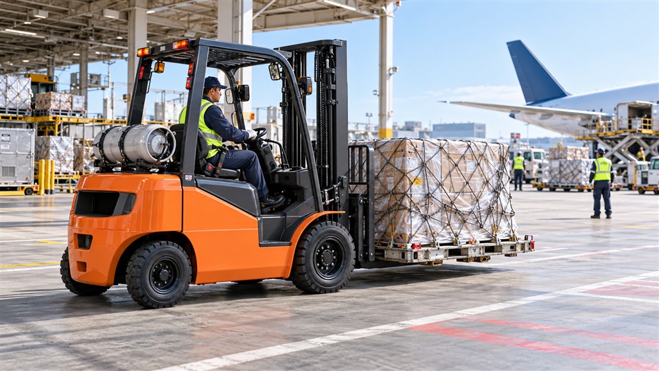 CPY15 1.5-ton LPG forklift in a October 22, 2026 work scenario
