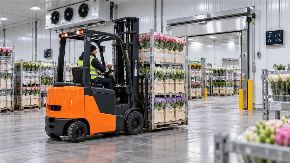 B60 heavy-duty lithium electric forklift operating scenario