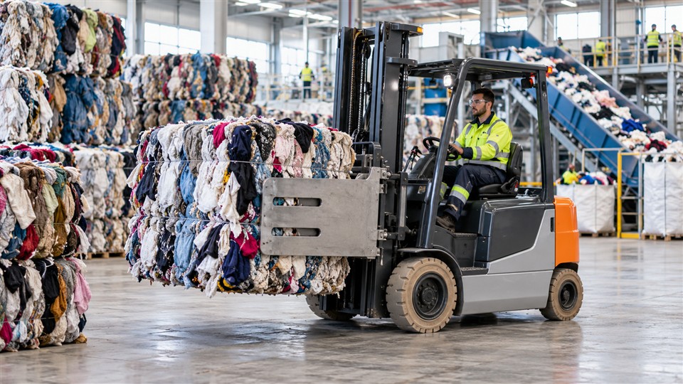 B60 heavy-duty lithium electric forklift in a October 24, 2026 work scenario