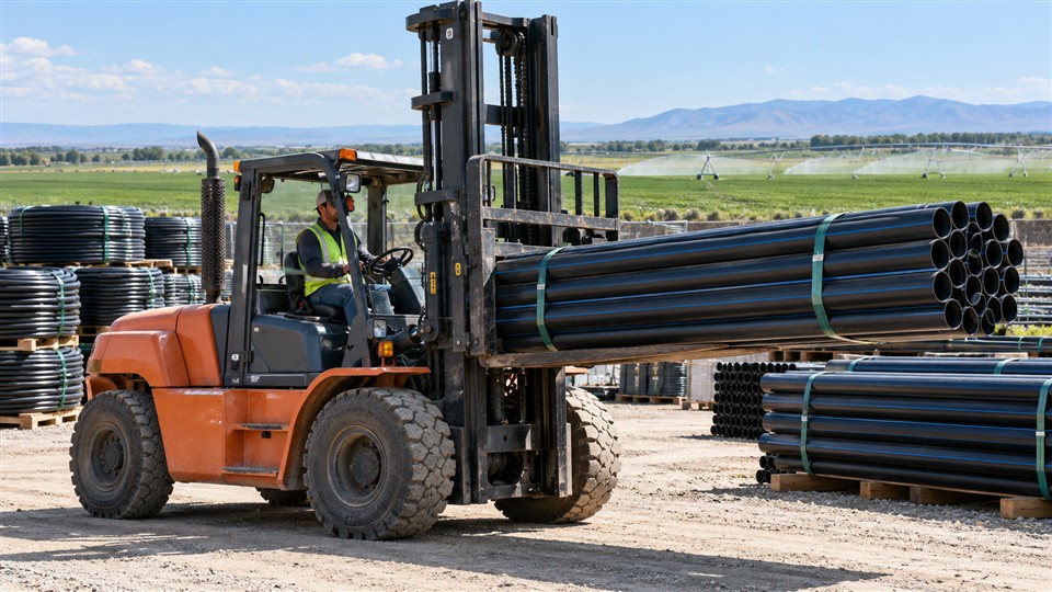 CPCD30K 3-ton diesel forklift in a October 24, 2026 work scenario
