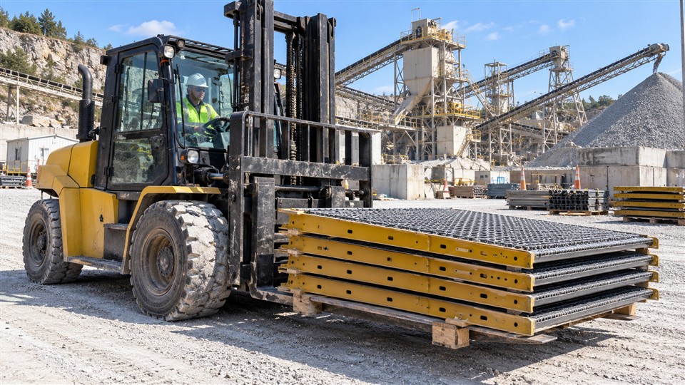 CPC190-X diesel forklift operating scenario