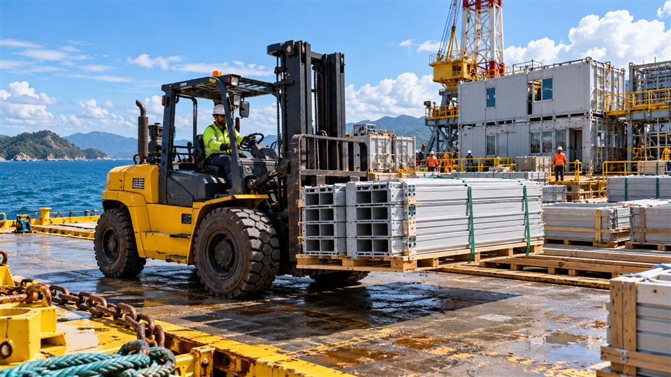 CPCD30K 3-ton diesel forklift material handling application