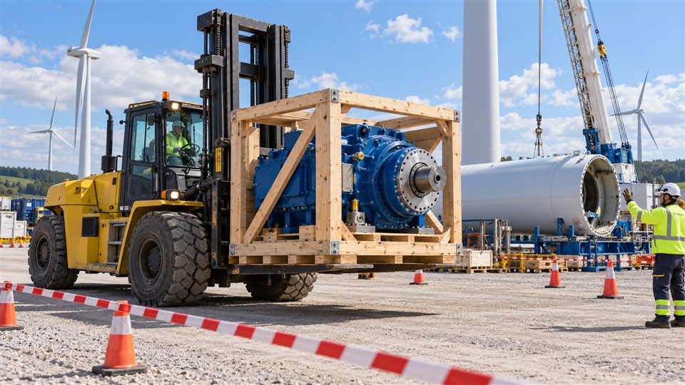CPCD80K 8-ton diesel forklift operating scenario